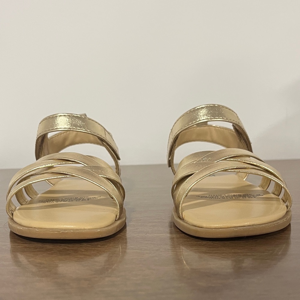 H&M Gold Strappy Kids Sandals - Picture 3 of 8